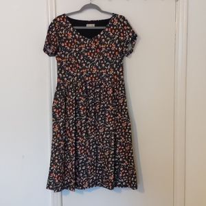 Lindy Bop floral dress. Size L